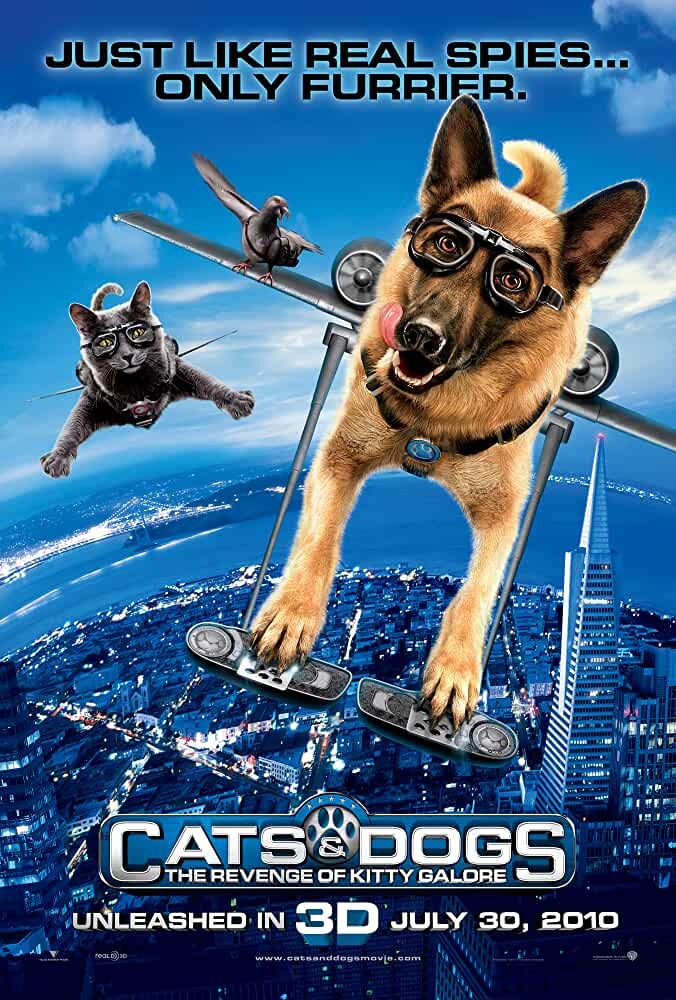 Cats & Dogs: The Revenge of Kitty Galore 3D Poster
